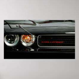 Dodge Challenger Print Poster