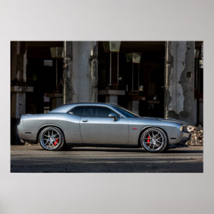 Dodge Challenger Print Poster