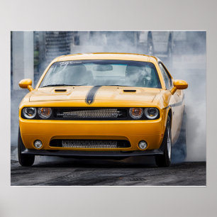 Dodge Challenger SRT Poster