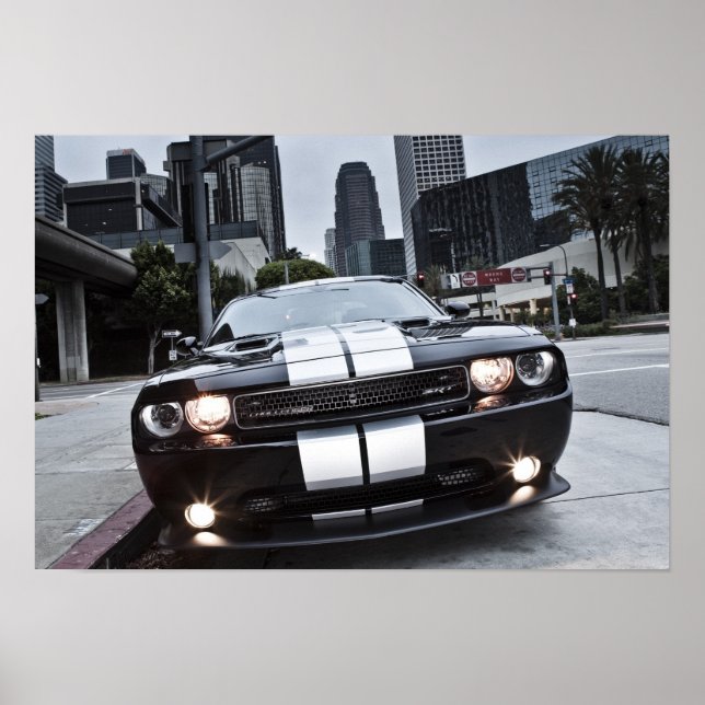 Dodge Challenger SRT Poster (Vorne)