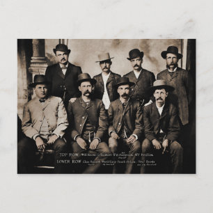 Dodge City Peace Commission 1883 Postkarte