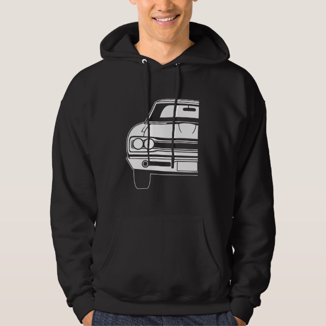 Dodge Coronet Super Bee 1968 2 Hoodie (Vorderseite)