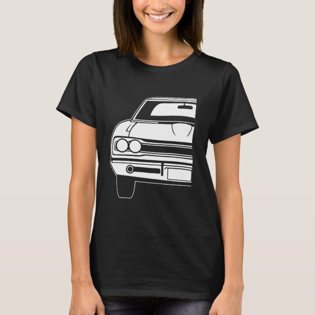 Dodge Coronet Super Bee 1968 2 T-Shirt (Vorderseite)