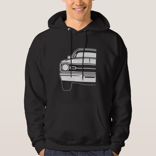 Dodge Dart 73 1 Hoodie (Vorderseite)