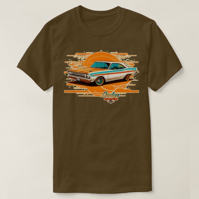 Dodge Dart sehr wenig Muskel T-Shirt (Design vorne)