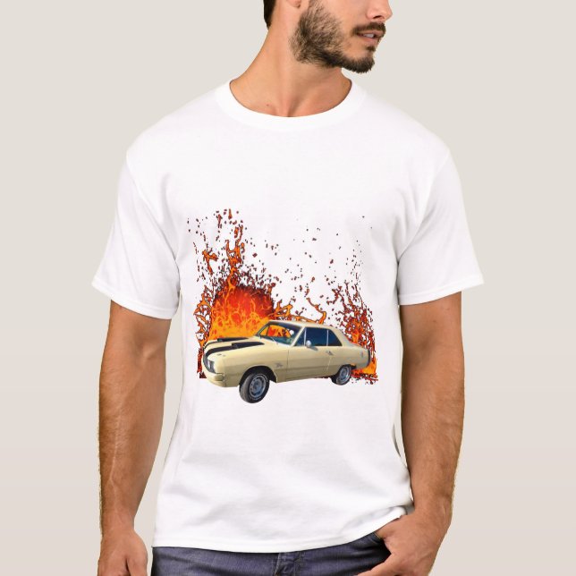 Dodge Dart Swinger 1972 T-Shirt (Vorderseite)
