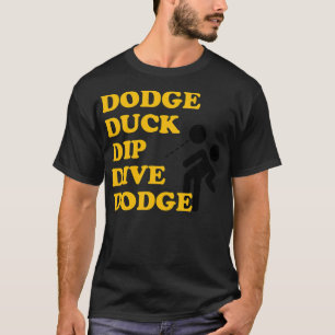 Dodge Duck Dip Black Labradore schwarze Labradore T-Shirt