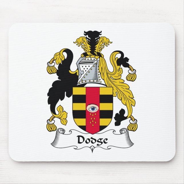Dodge-Familienwappen Mousepad (Vorne)