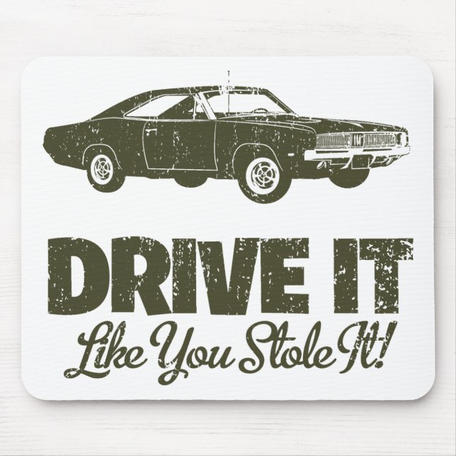 Dodge Hemi Ladegerät 1969 Mousepad (Vorne)