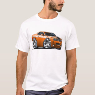 Dodge-Herausforderer-Orangen-Auto T-Shirt