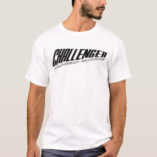 Dodge-Herausforderer - schräg gelegener T-Shirt