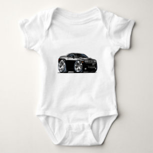Dodge-Herausforderer-Schwarz-Auto Baby Strampler