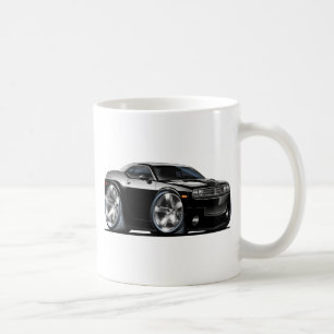 Dodge-Herausforderer-Schwarz-Auto Tasse