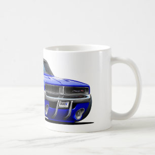 Dodge-Ladegerät-Blau-Auto Tasse