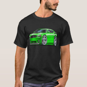 Dodge-Ladegerät Daytona grünes Auto T-Shirt