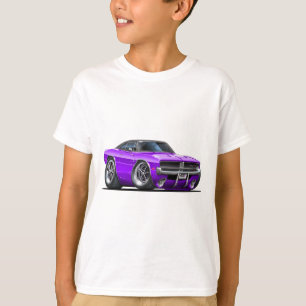 Dodge-Ladegerät-lila Auto T-Shirt