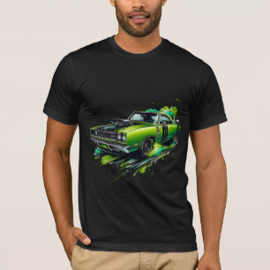 Dodge-Ladegerät Muskelwagen - T - Shirt von Männer
