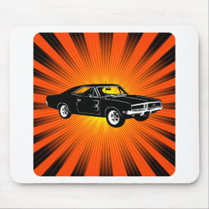 Dodge-Ladegerät R/T Se 1969 Mousepad