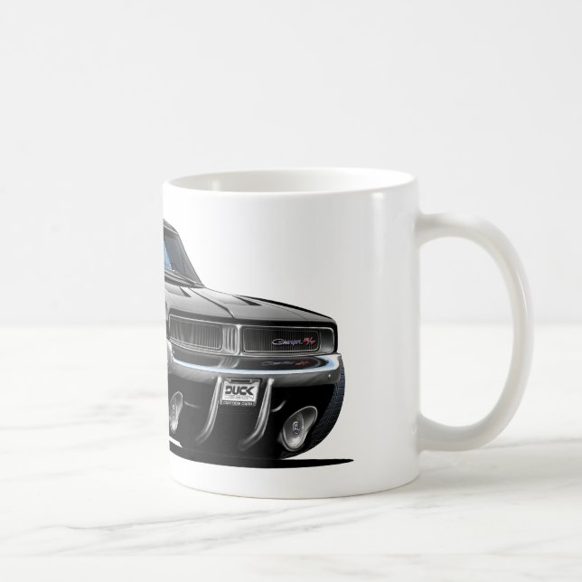 Dodge-Ladegerät-Schwarz-Auto Tasse (Rechts)