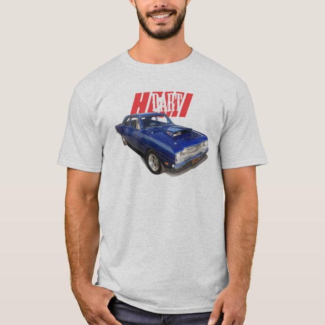 Dodge-Pfeil 1969 HEMI MOPAR T-Shirt (Vorderseite)