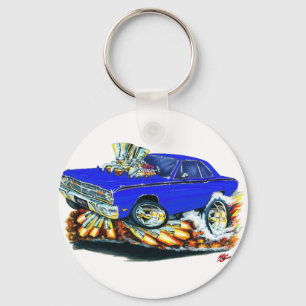 Dodge-Pfeil-Blau-Auto 1968-71 Schlüsselanhänger