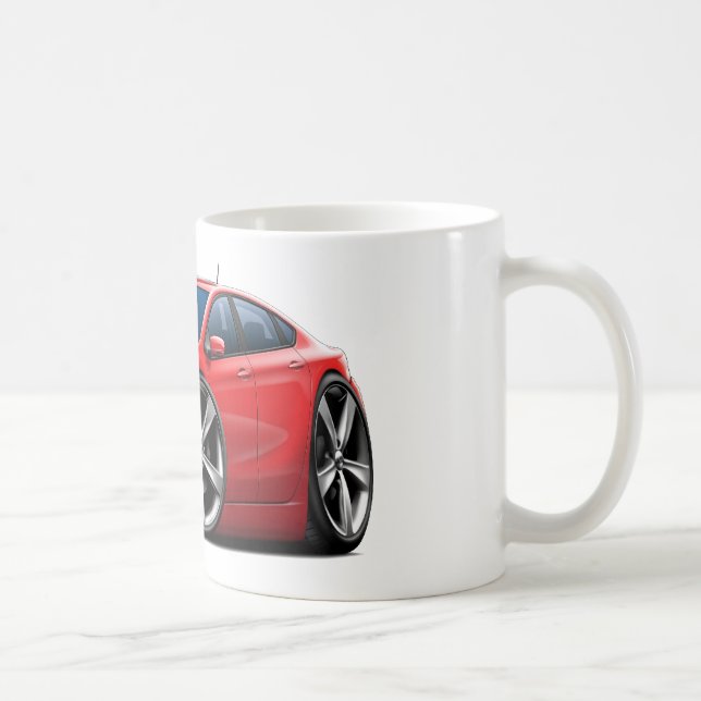 Dodge-Pfeil-Rot-Auto 2013 Tasse (Rechts)