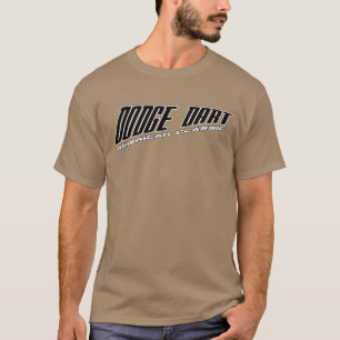 Dodge-Pfeil - schräg gelegener T-Shirt