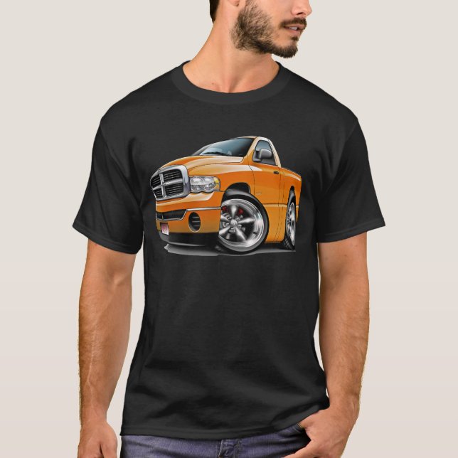 Dodge-RAM-Orangen-LKW 2003-08 T-Shirt (Vorderseite)