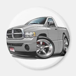 Dodge-RAM-Silber-LKW 2003-08 Magnet
