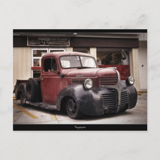 Dodge "RAT ROD" Postkarte
