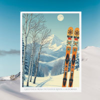 Dodge Ridge Mountain Kalifornien Skigebiet