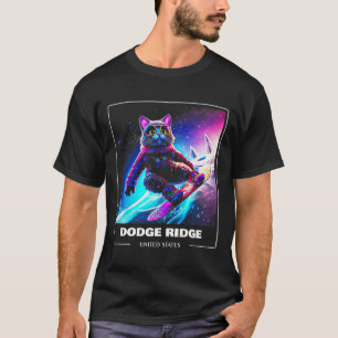 Dodge Ridge Staaten Skifahren Skifahren T-Shirt
