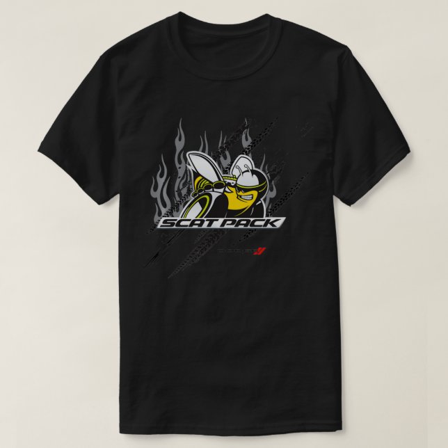 Dodge Scat Pack Treads  T-Shirt (Design vorne)
