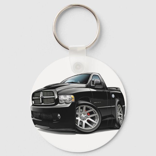 Dodge SRT10 Ram Black Schlüsselanhänger (Vorderseite)