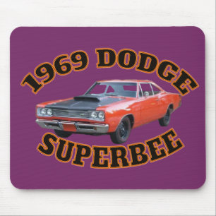 Dodge Superbee Mausunterlage 1969 Mousepad
