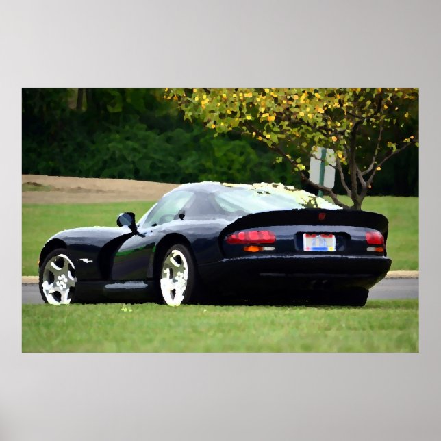 Dodge Viper GTS Poster (Vorne)