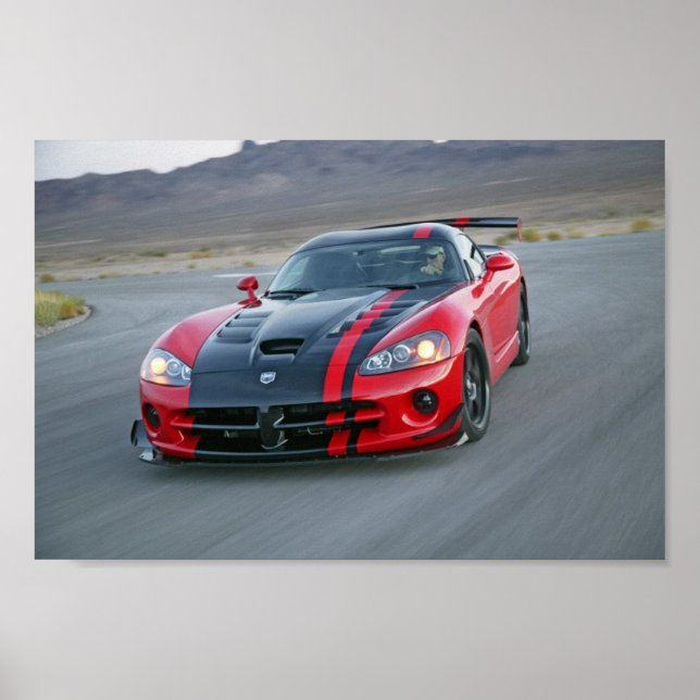 Dodge Viper Poster (Vorne)