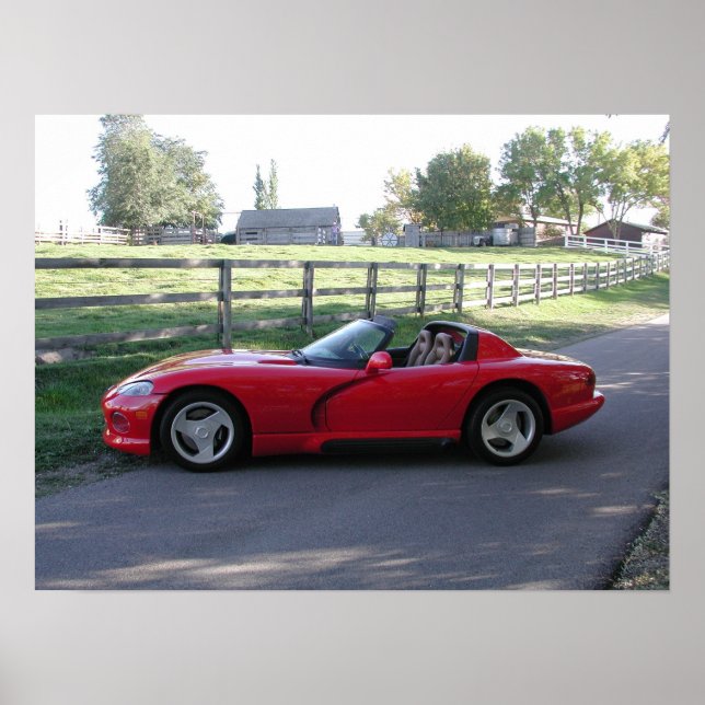 Dodge Viper RT/10 Poster (Vorne)