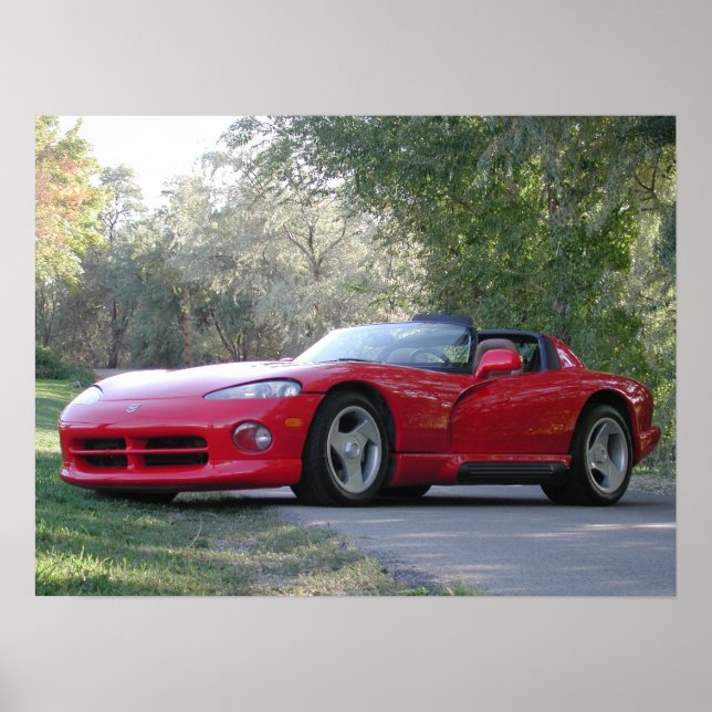 Dodge Viper RT/10 Poster (Vorne)