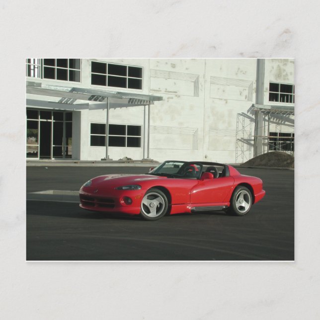 Dodge Viper RT/10 Postkarte (Vorderseite)