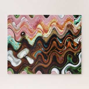 Dodge-Vorderseitenabstraktes, 2015% pipe% Puzzle