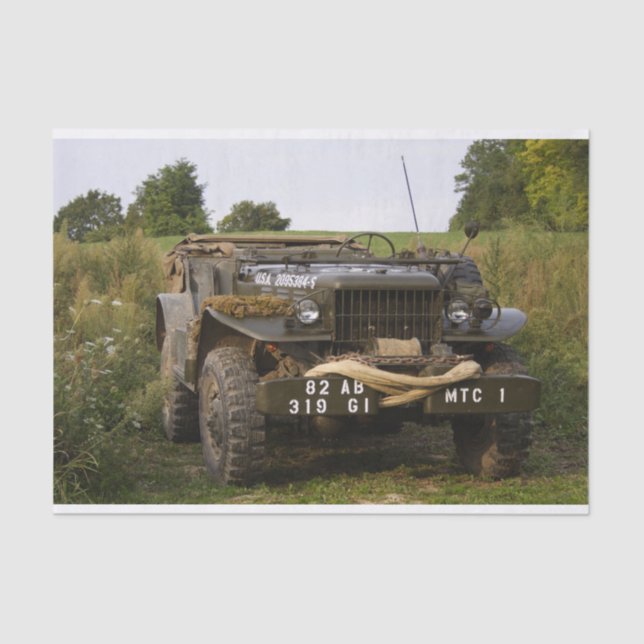 Dodge WC 57 Seidenpapier (Vorderseite)