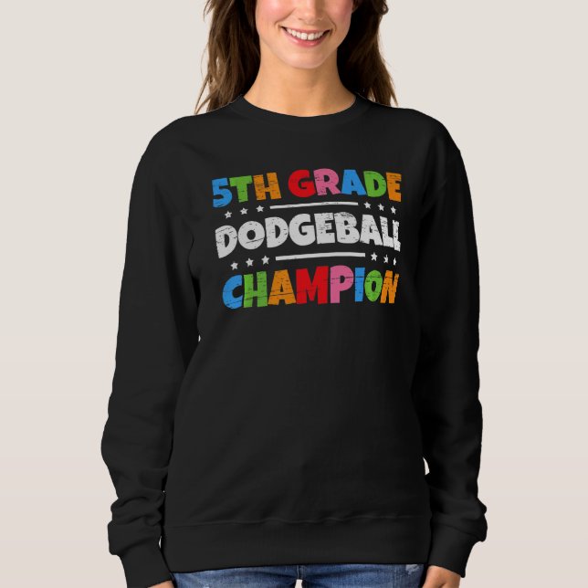 Dodgeball Champion Dodgeball Team Dodgeb Sweatshirt (Vorderseite)