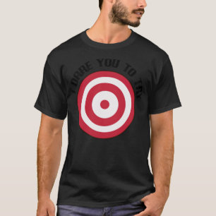 Dodgeball ich es wagen Sie, Schokoladen-Labrador-B T-Shirt
