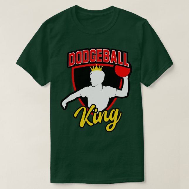 Dodgeball King T-Shirt (Design vorne)