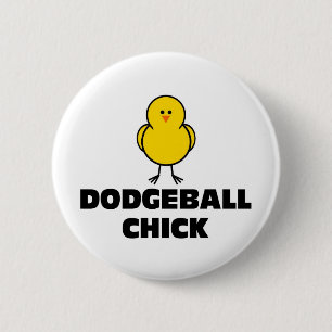 Dodgeball Küken Button