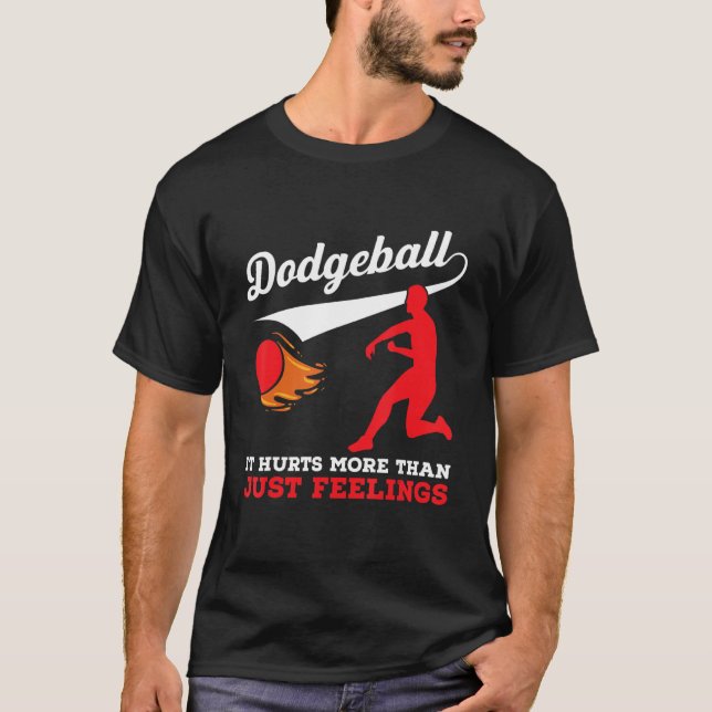 Dodgeball Player Dodgeball Coach Dodgeball Champio T-Shirt (Vorderseite)