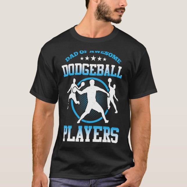 Dodgeball Player Dodgeball Coach Dodgeball Champio T-Shirt (Vorderseite)