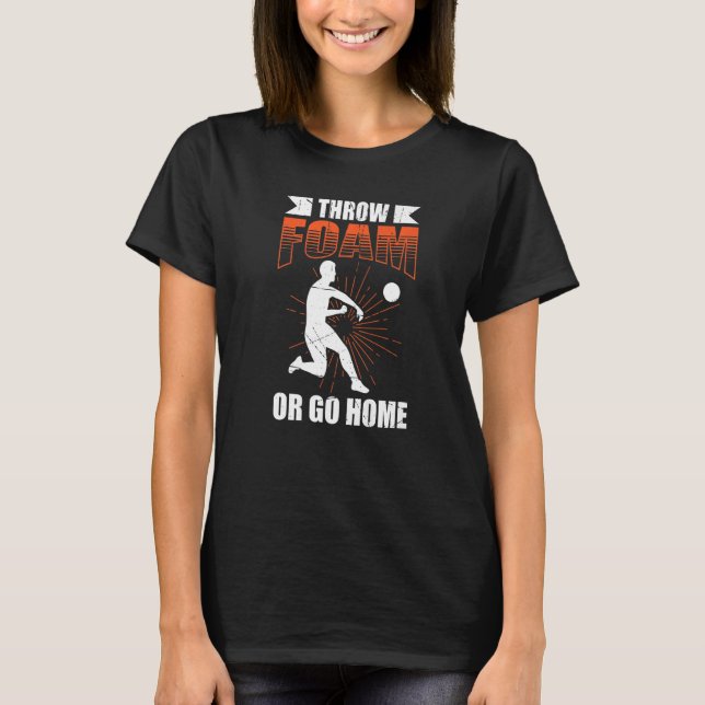 Dodgeball Player Dodgeball Coach Dodgeball Champio T-Shirt (Vorderseite)