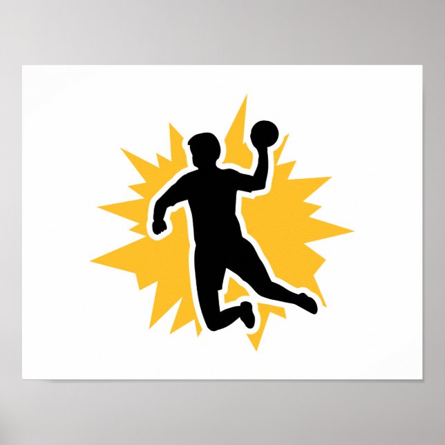 Dodgeball-Player Poster (Vorne)